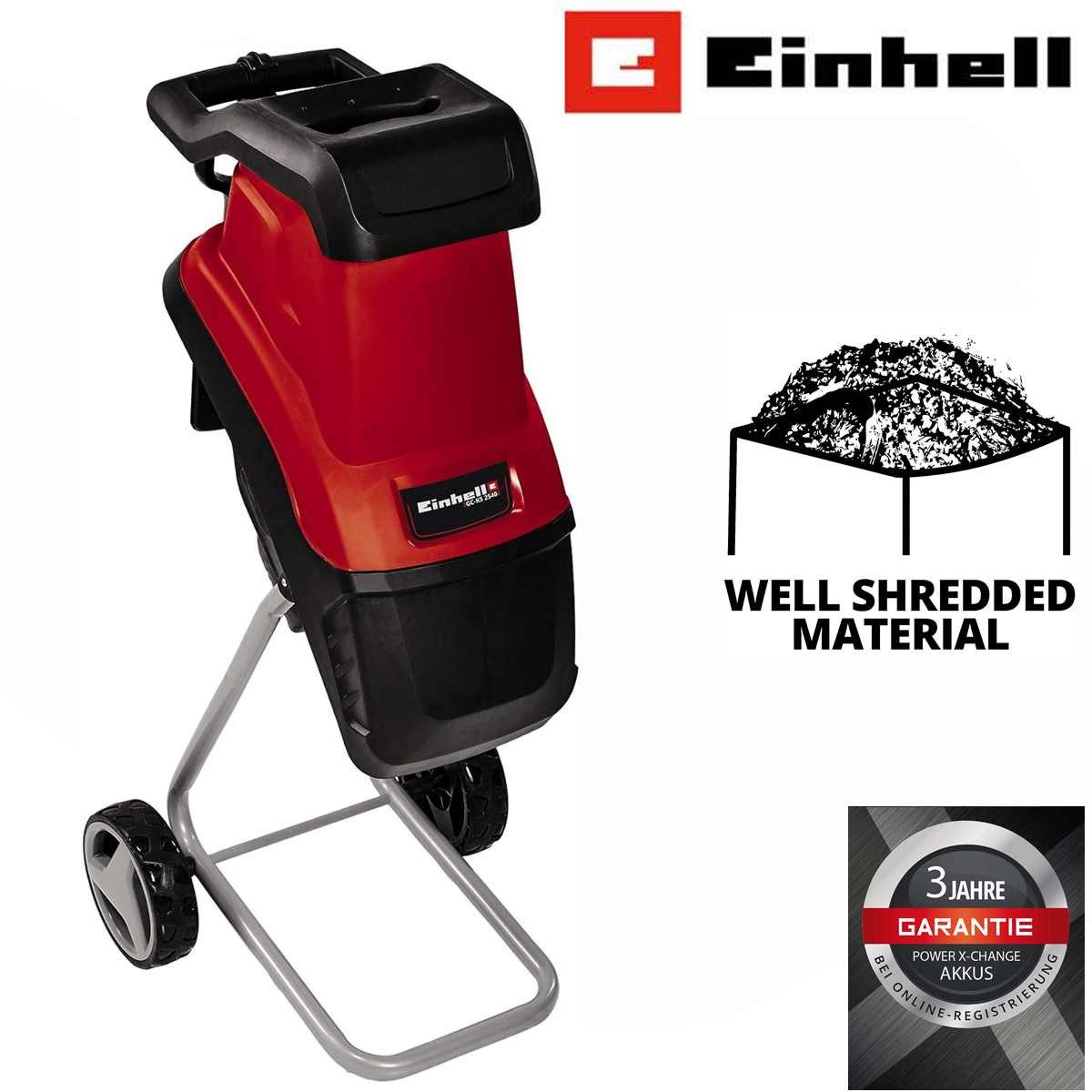 Einhell Messerhäcksler Elektro-Messerhäcksler GC-KS 2540 (2 Wendemesser aus günstig online kaufen