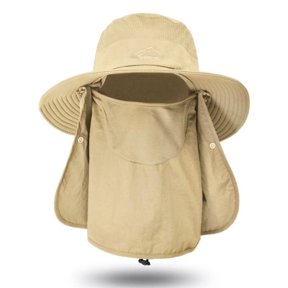 Yemaster Sonnenhut Outdoor Sonnenhut mit Gesichtsschutz günstig online kaufen