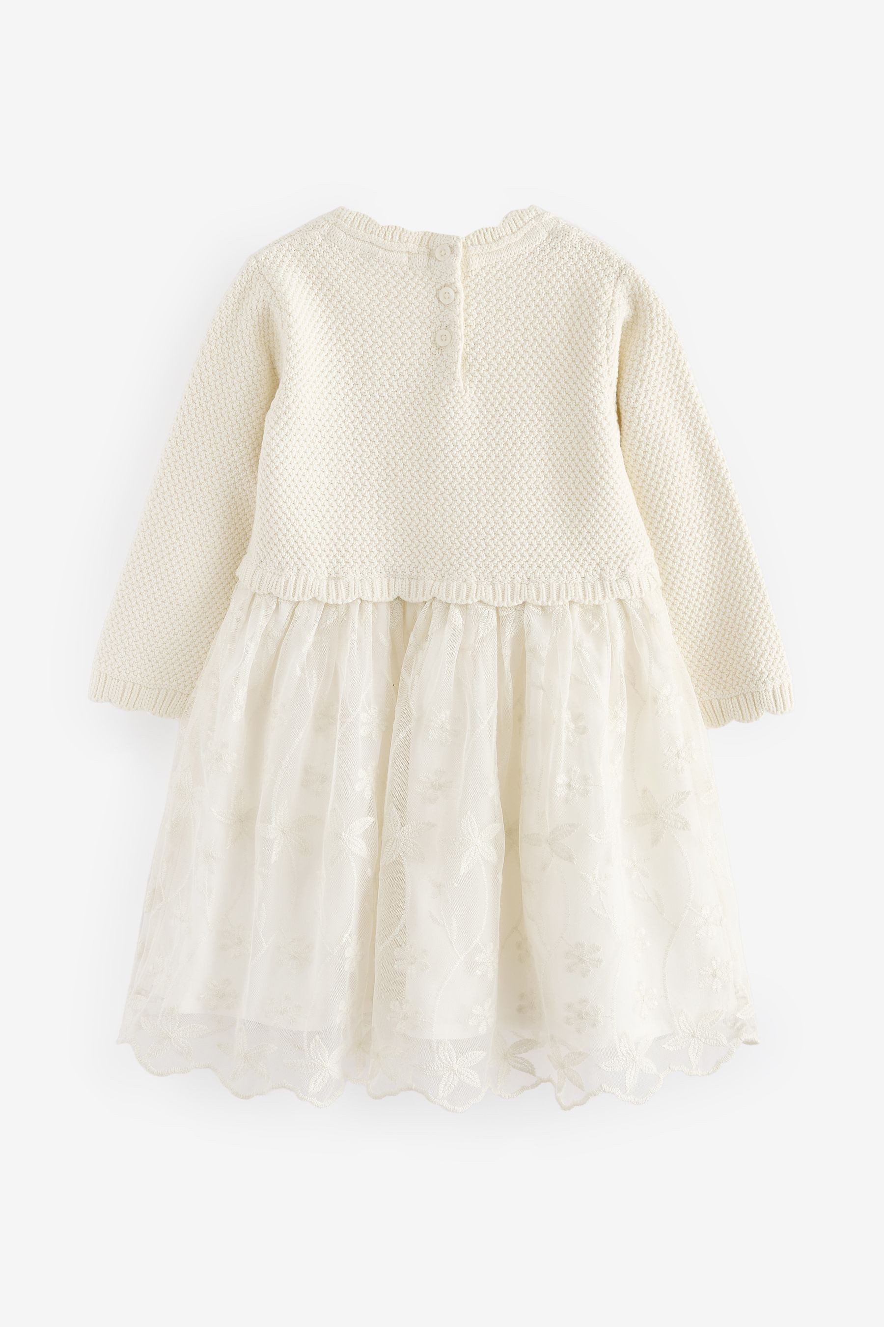 Next 2-in-1-Kleid 2-in-1-Strickkleid mit langen Ärmeln günstig online kaufen