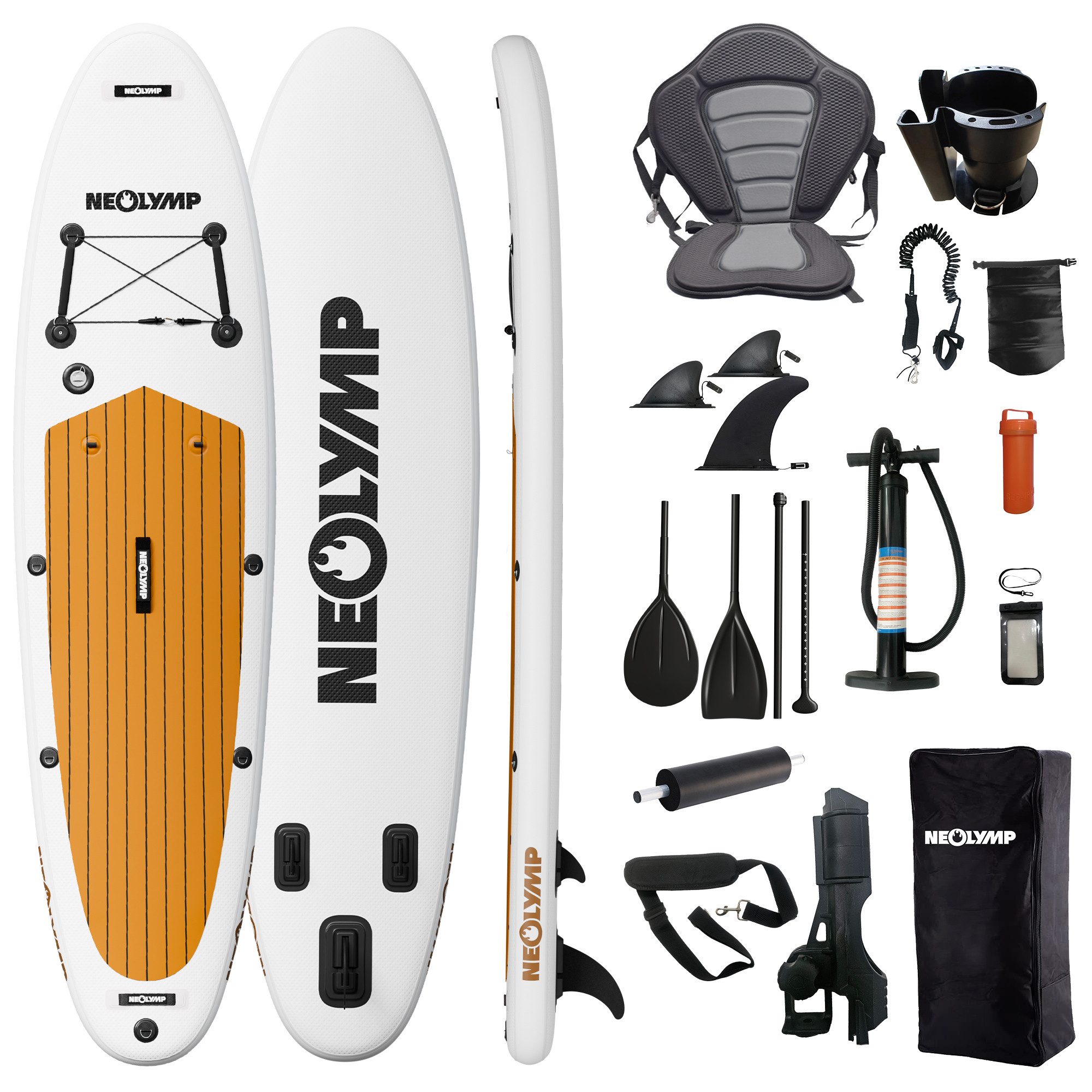 SUP-Board Aufblasbares Stand Up Paddle Board 315 cm – SUP Komplett-Set 13-tlg