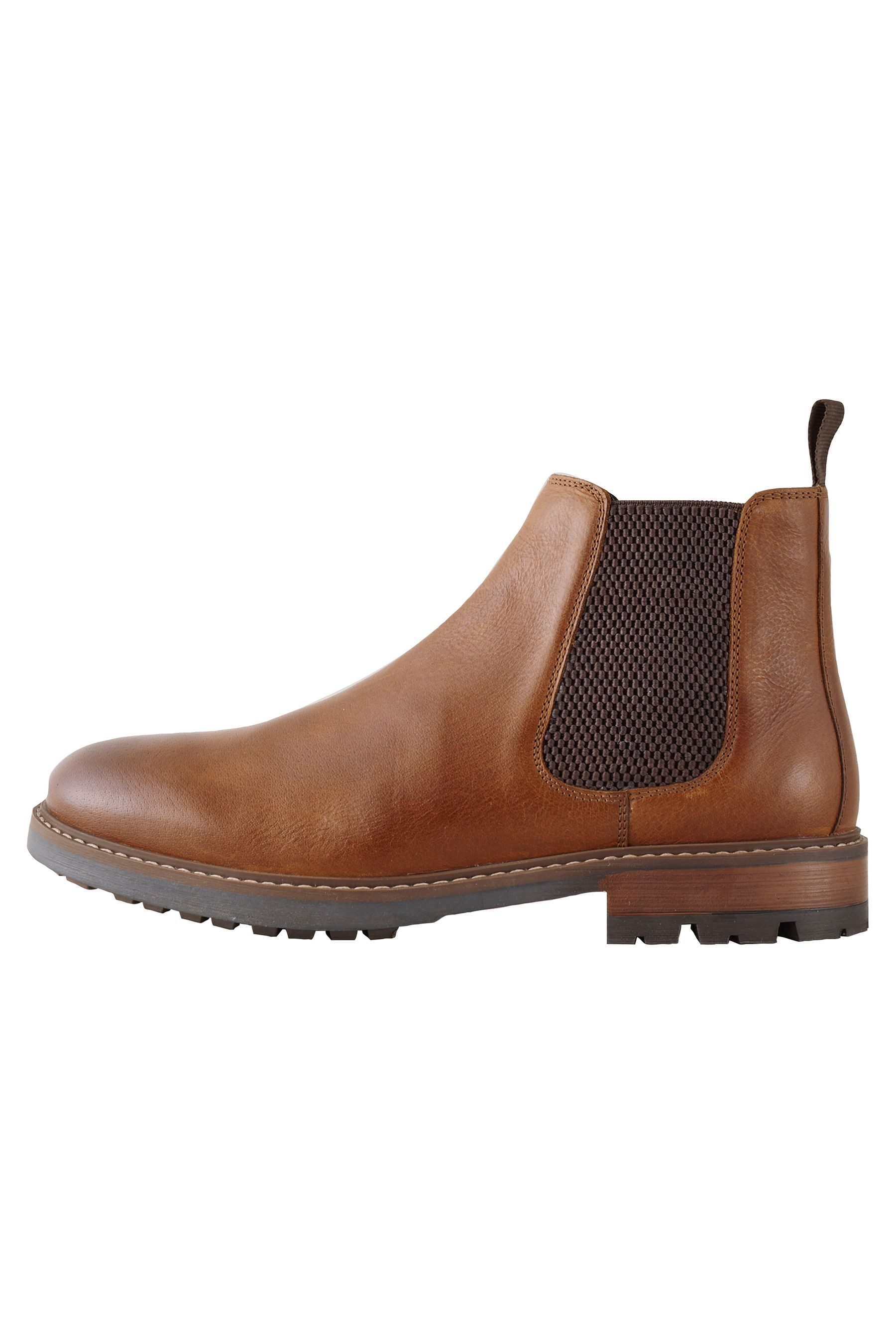Next Lässige Chelsea-Lederstiefel Stiefel