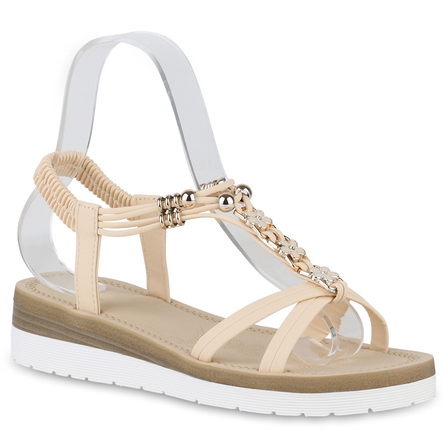 VAN HILL 841245 Riemchensandalette Schuhe