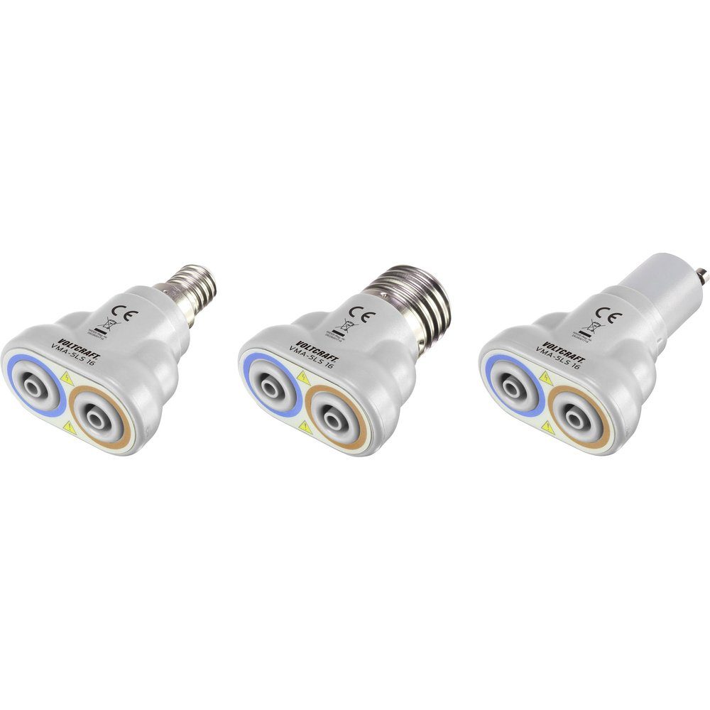 Spannungsprüfer VOLTCRAFT VMA-5LS 16 Messadapter - Dunkelgrau, Hellgrau