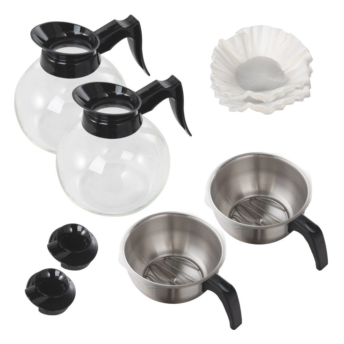 GastroHero Filterkaffeemaschine Filterkaffeemaschine – 2x 2 Liter - Gastronomie & Büro