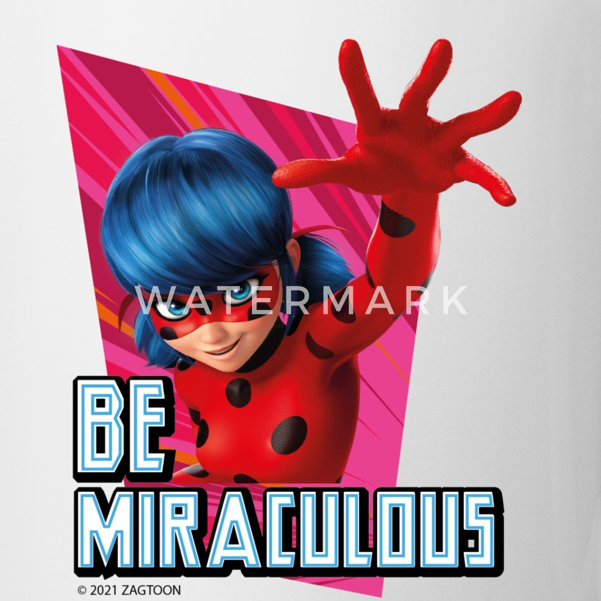 Spreadshirt Tasse Miraculous Ladybug Be Miraculous Tasse, Keramik