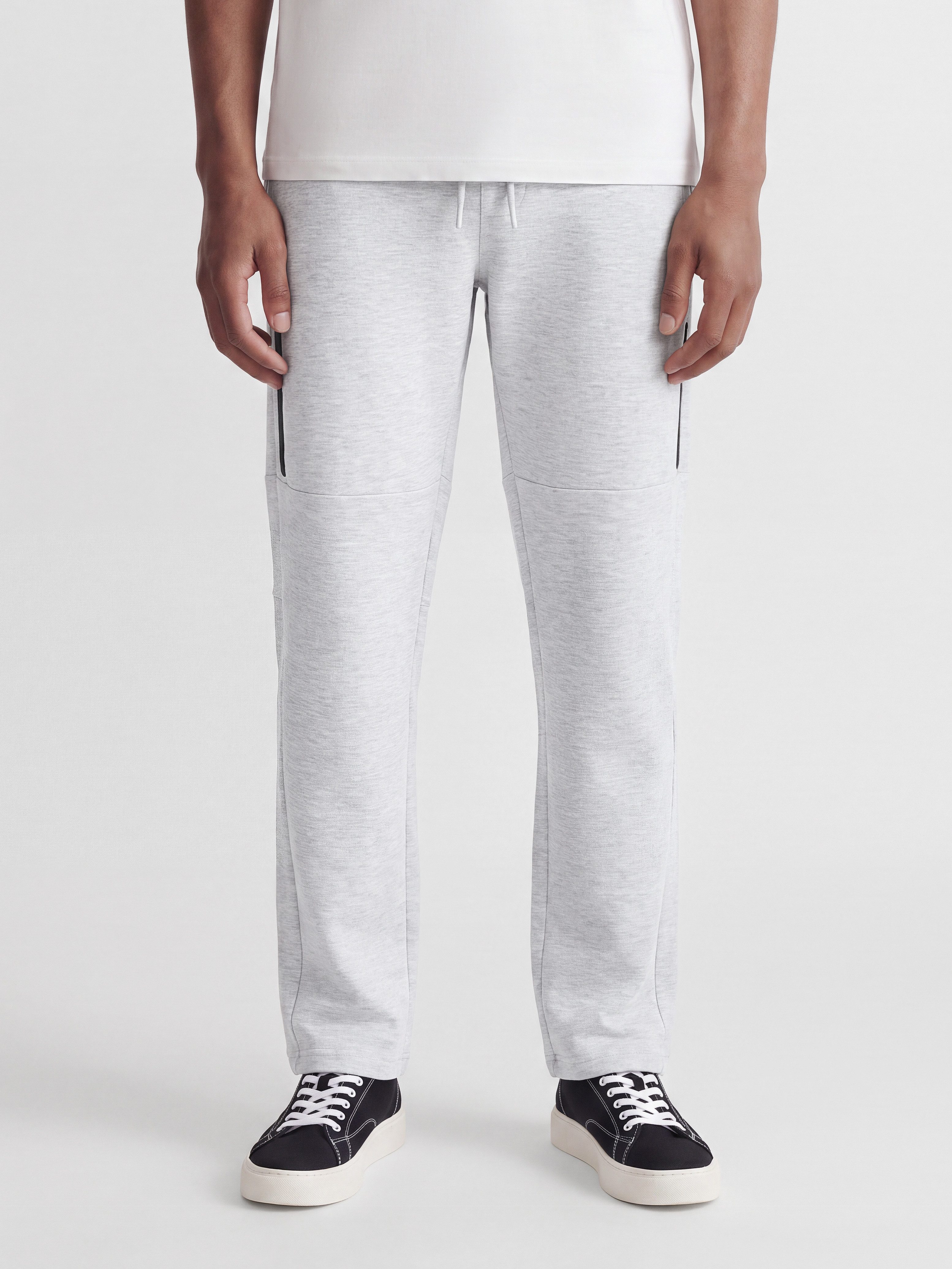Jack & Jones Sweathose JPSTGORDON FUSION UNC SWEAT PANTS SN Materialmix, regular fit