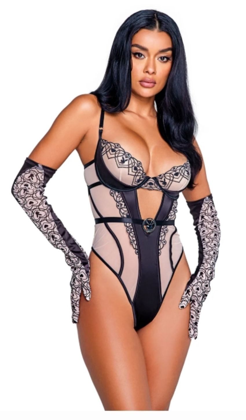 PLAYBOY Body Playboy lingerie - Bunny Kiss Body