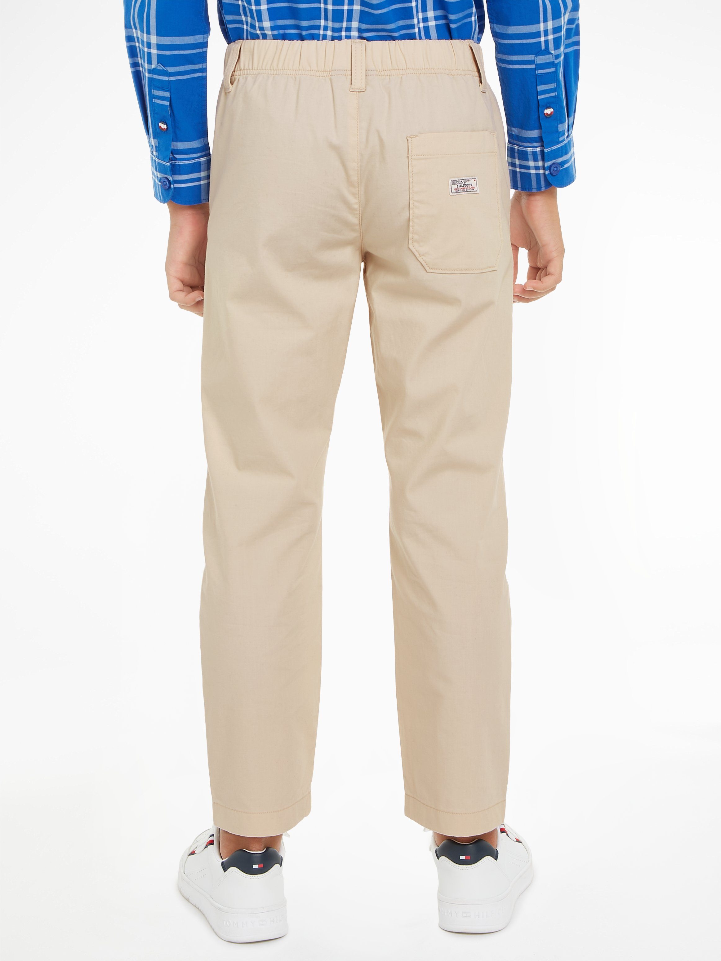 Tommy Hilfiger Schlupfhose POPLIN LONG PANTS günstig online kaufen