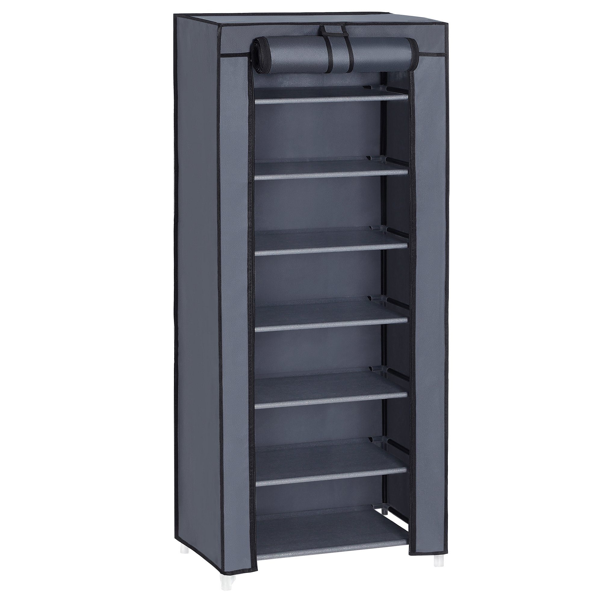 SONGMICS Schuhschrank Stoffschrank Schuhregal mit 7 günstig online kaufen