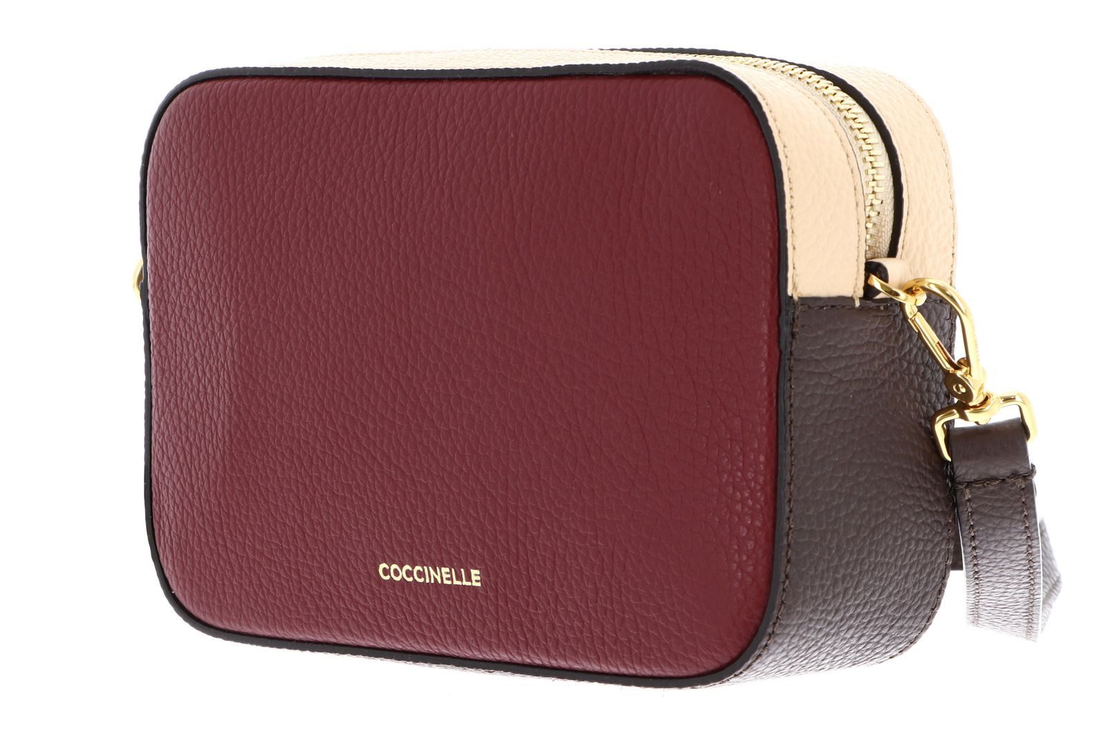 COCCINELLE Umhängetasche Mini Crossover Bag, aus echtem Rindsleder