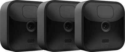 Amazon Blink Outdoor-Kamera (Netzwerk-Überwachungskamera, WLAN (Wi-Fi), 2,4 GHz, 802.11b/g/n, inkl. 3 Kameras, kabellose, witterungsbeständige HD-Überwachungskamera)