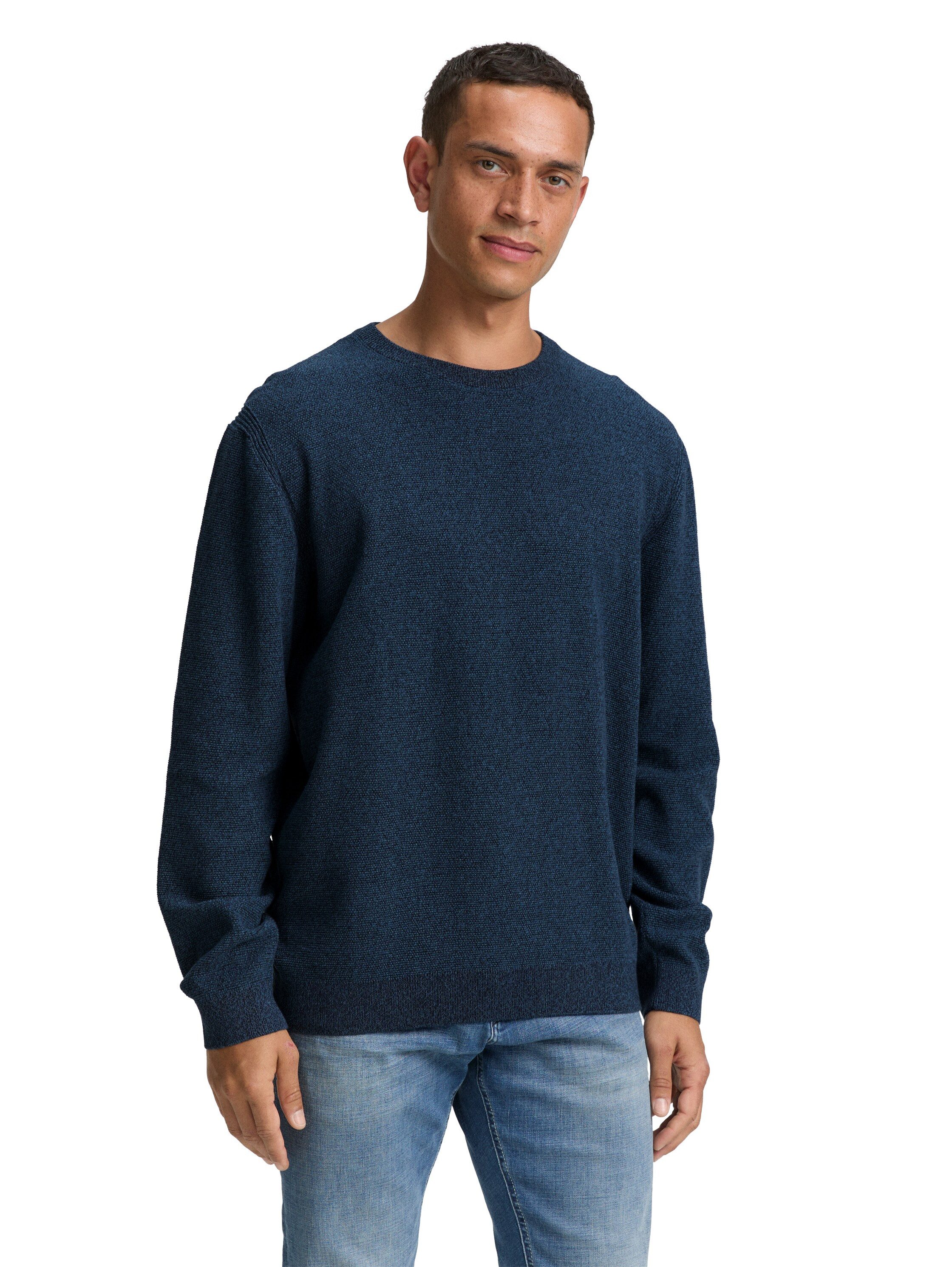 TOM TAILOR Strickpullover mit Bündchen