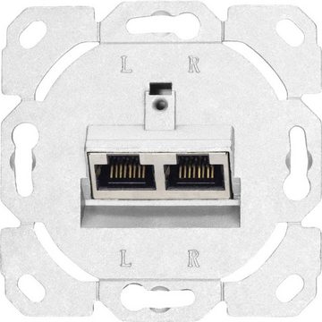 Digitus CAT 6 Modulare Anschlussdose (5er Pack Netzwerk-Adapter, Modulfähig