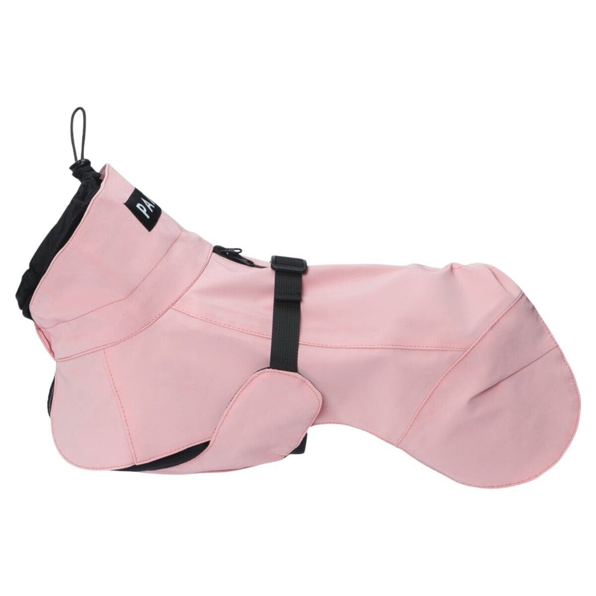 PAIKKA Hunderegenmantel Hunde Regenmantel reflektierend "Visibility Raincoat" V2 rose