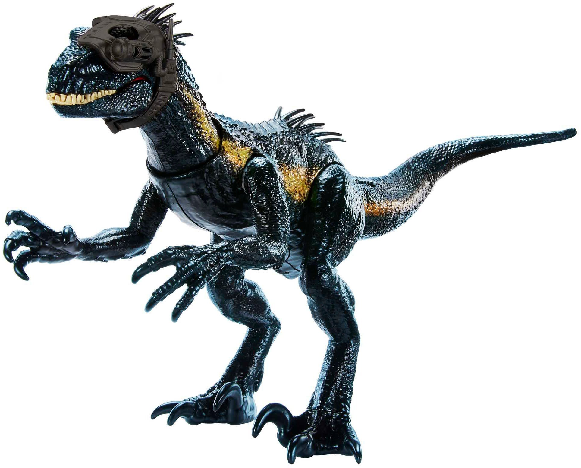 Mattel® Actionfigur Jurassic World, Track 'N Attack Indoraptor Figur, inkl. AR Track-Code