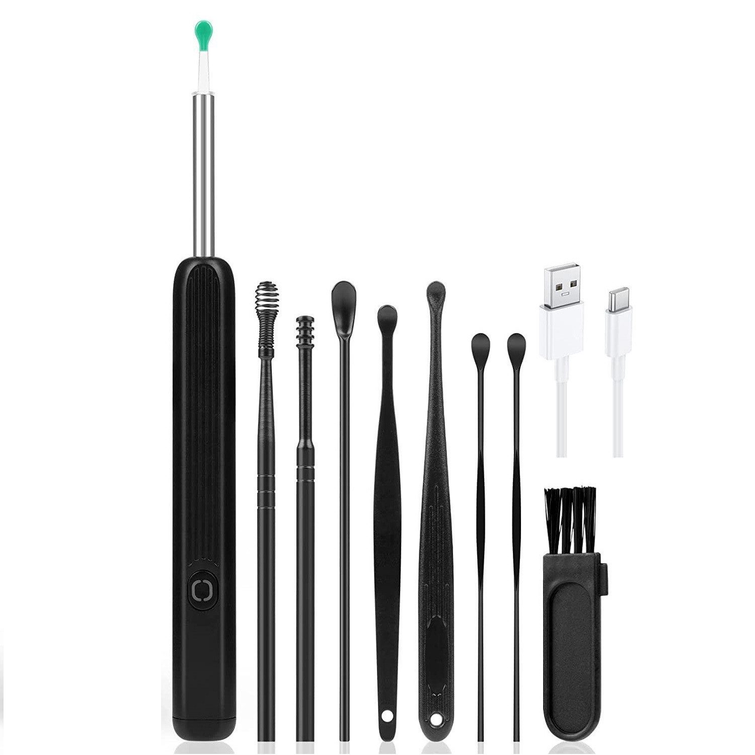 Welikera Elektrischer Пемза Ohrenschmalz Entferner Otoskop Wifi Очиститель ушей Kamera,IP67,6 LED