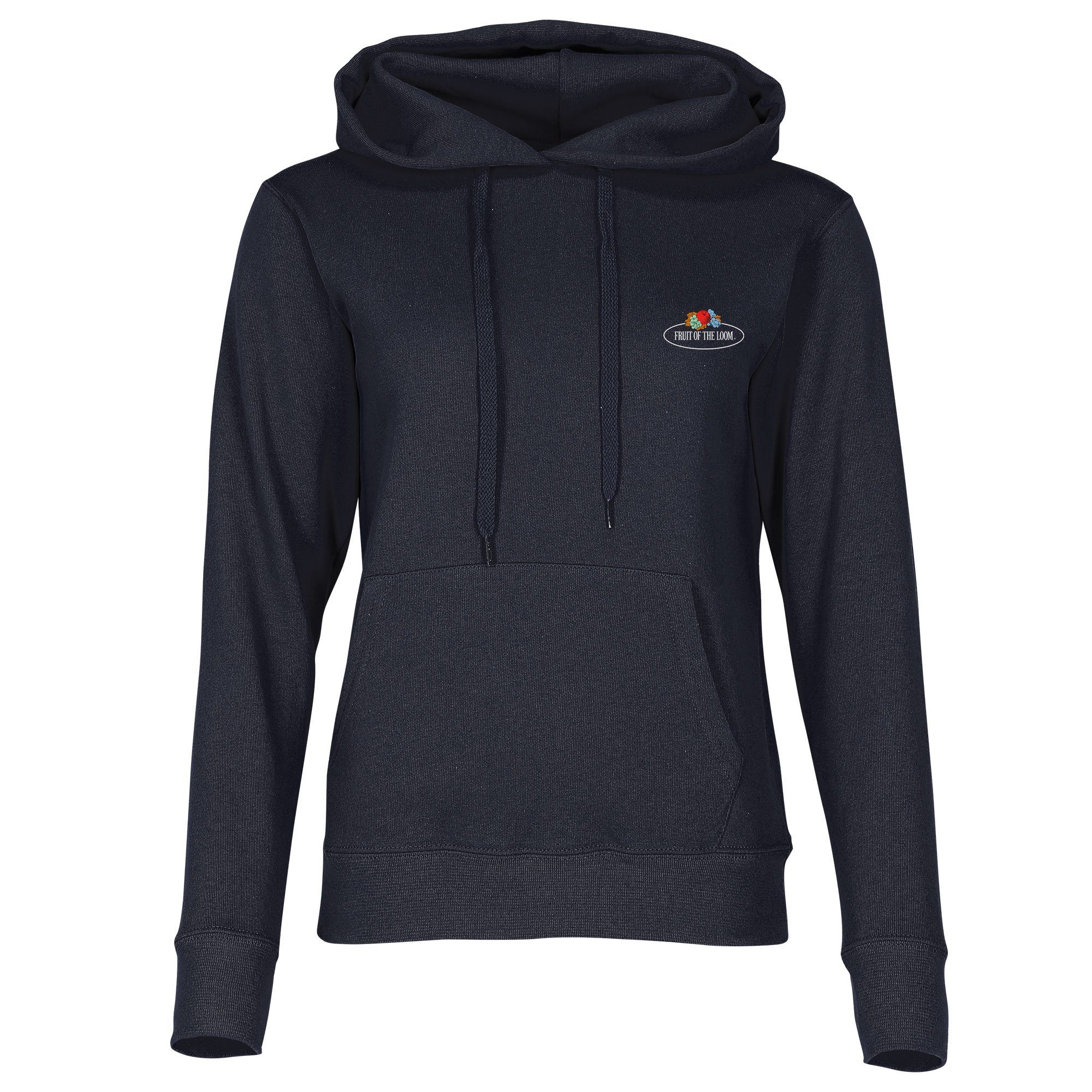 of Kapuzenpullover mit navy Kapuzensweatshirt the deep Fruit Damen Loom Vintage-Logo