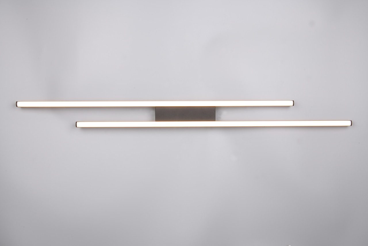 TRIO Leuchten Deckenleuchte Trio Leuchten LED Deckenleuchte Odio 28W schwarz, Inkl. Leuchtmittel, Nicht dimmbar ohne Bewegungsmelder