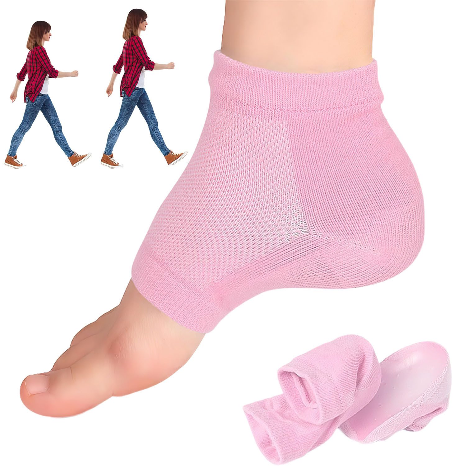 HEYHIPPO Einlegesohlen Fersen-Innensocken mit 3,5 cm günstig online kaufen