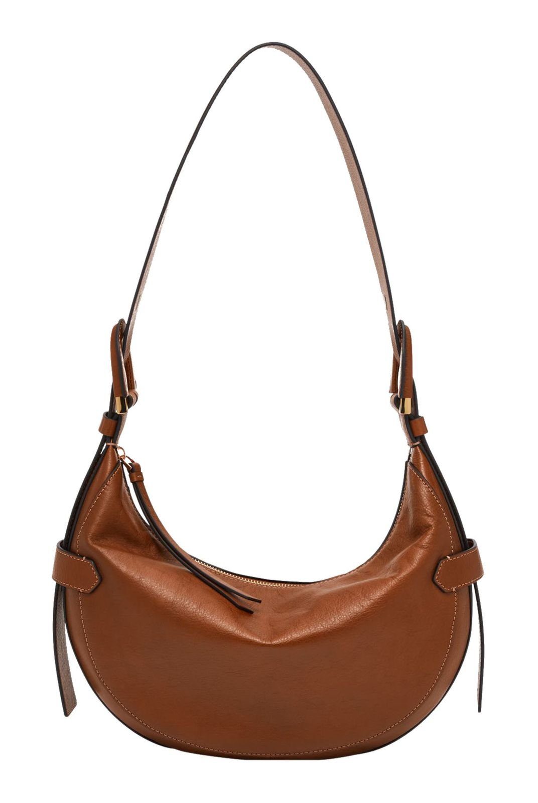 Harwell Schultertasche Fossil Brown