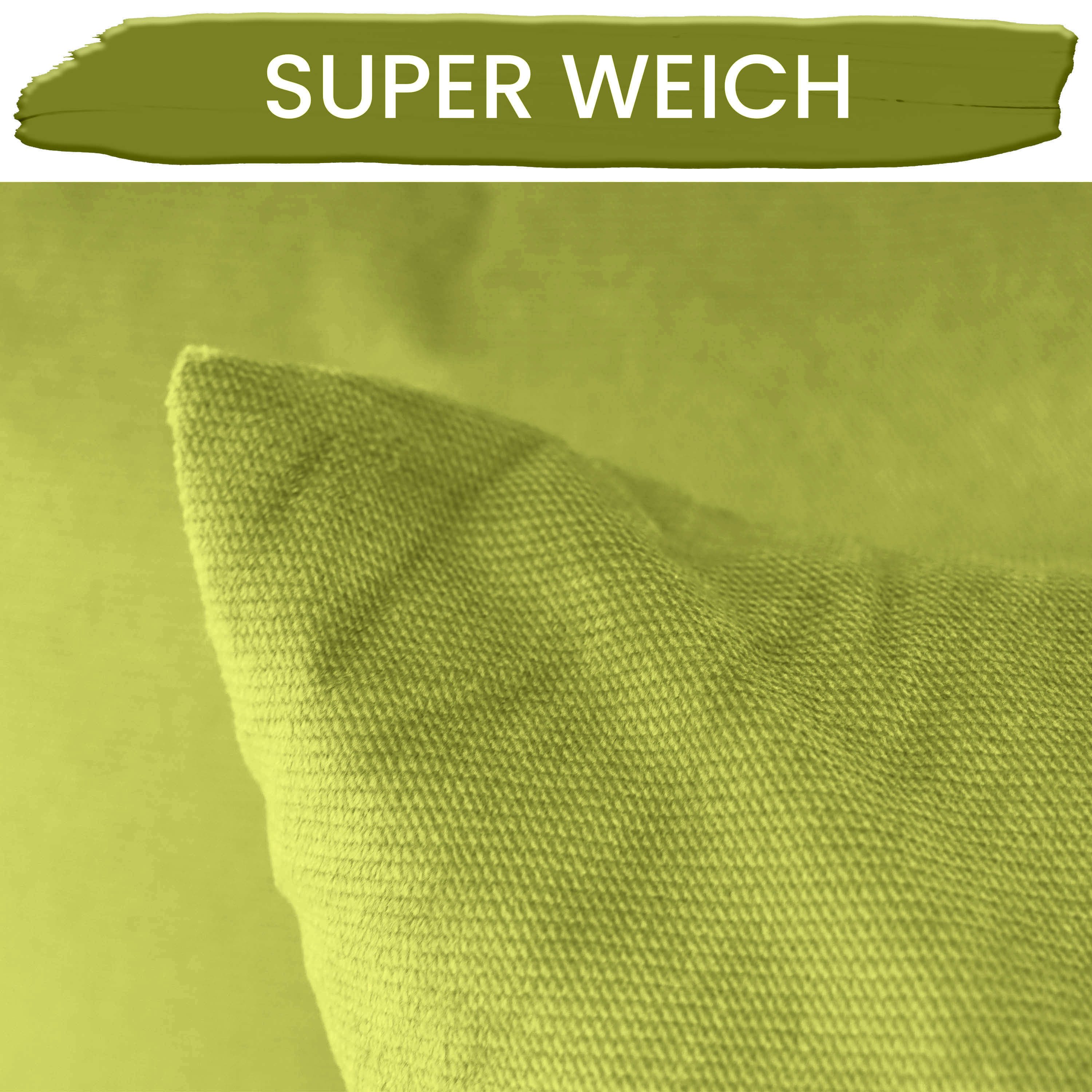 Amilian Dekokissen 2er Set - Kissen mit Füllung und Bezug - Sofakissen, Zie günstig online kaufen