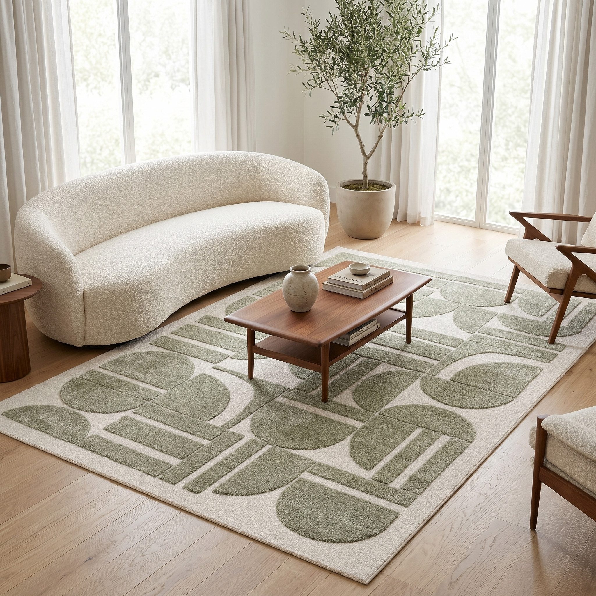 Pergamon Hochflor-Teppich Designer Teppich Nosy Modern, Rechteckig, Höhe: 13 mm