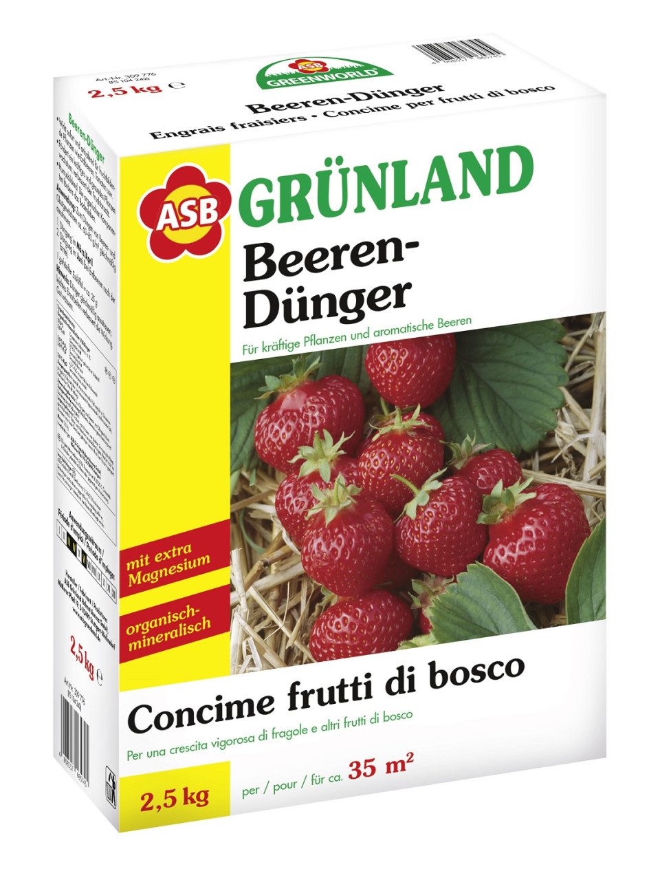 ASB Greenworld Gemüsedünger ASB Greenworld Spezial-Beerendünger 2,5 kg