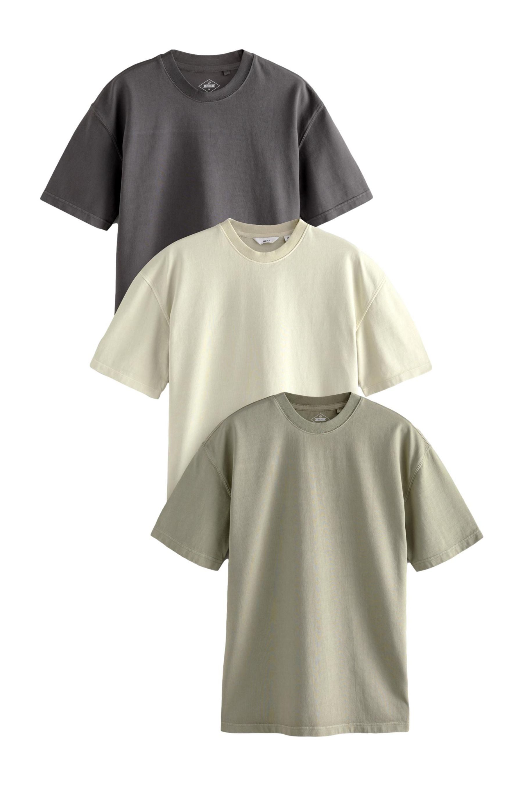 Next T-Shirt Schwere Relaxed Fit T-Shirts günstig online kaufen