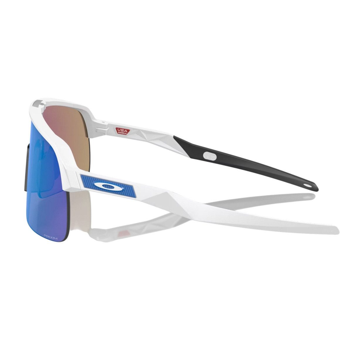 Oakley Sonnenbrille Sutro Lite (Glasfarbe: Prizm sapphire) weiss matt - 1 Brille mit