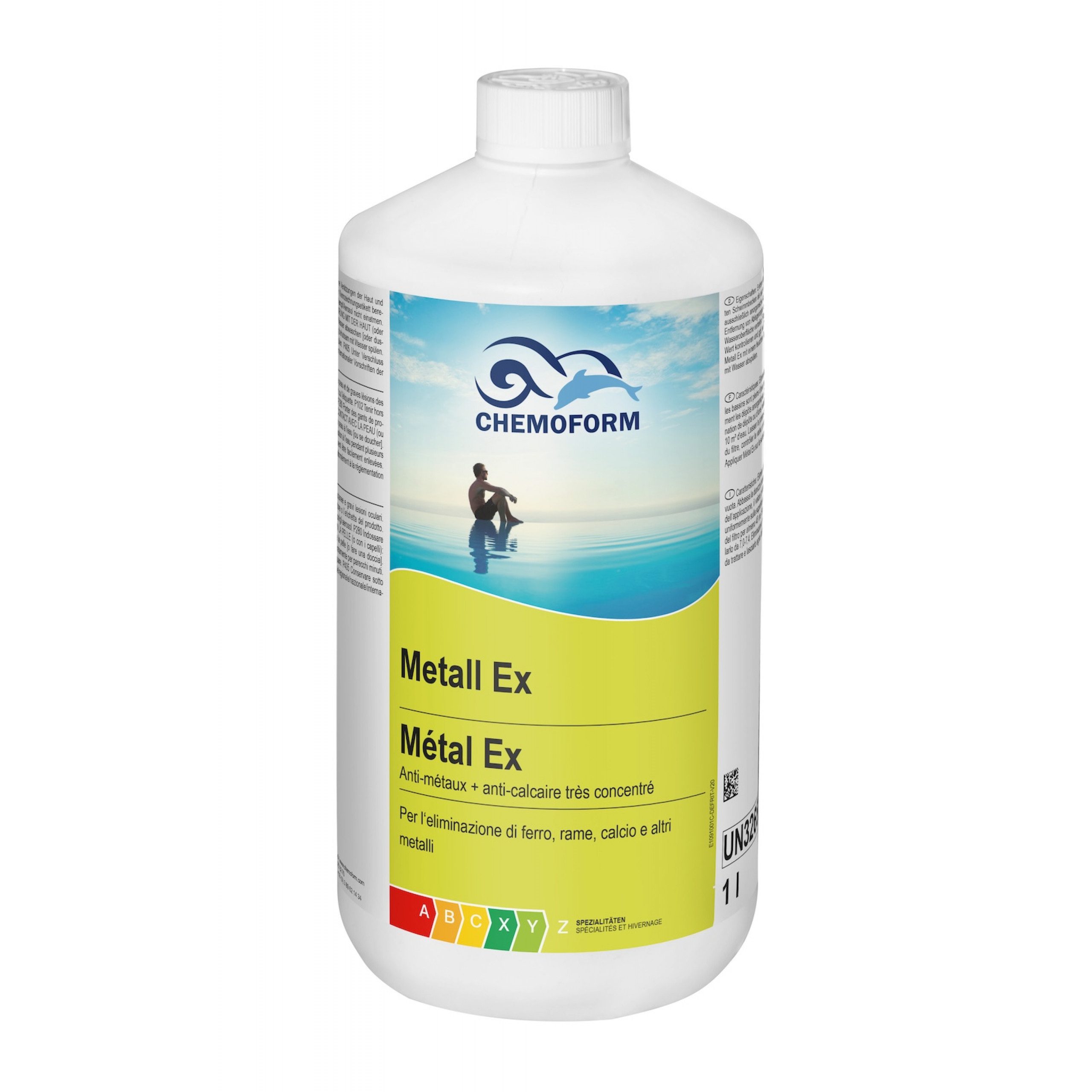 Chemoform Poolpflege Chemoform Metall Ex 1 l Entfernung von Metallionen im Wasser