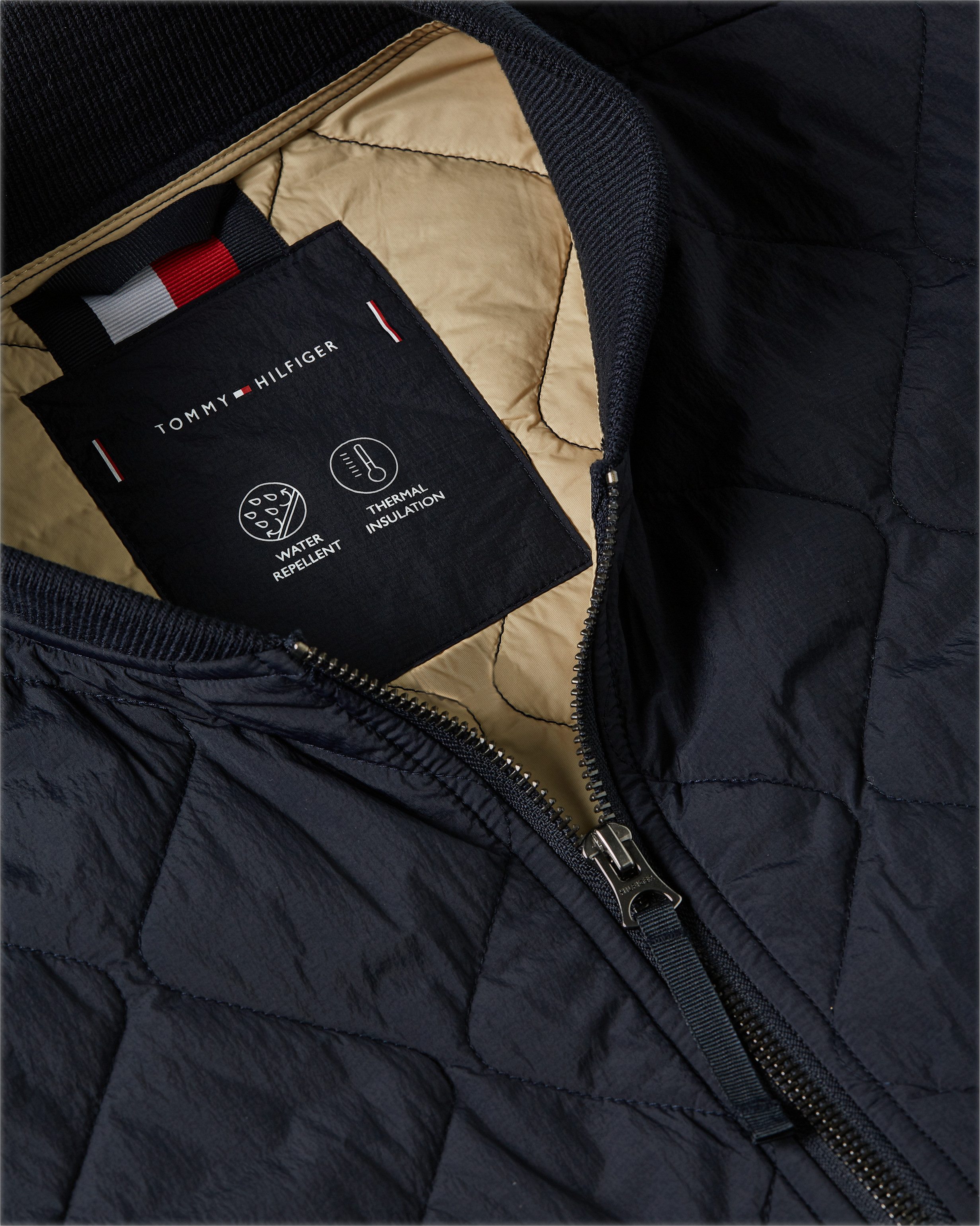 Tommy Hilfiger Steppweste DIAMOND QUILTED VEST mit Rautenmuster