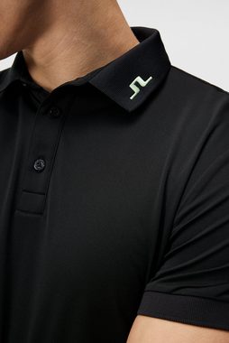 J.LINDEBERG Poloshirt J.Lindeberg Golfpolo KV Schwarz / Patina Green Herren EU XL