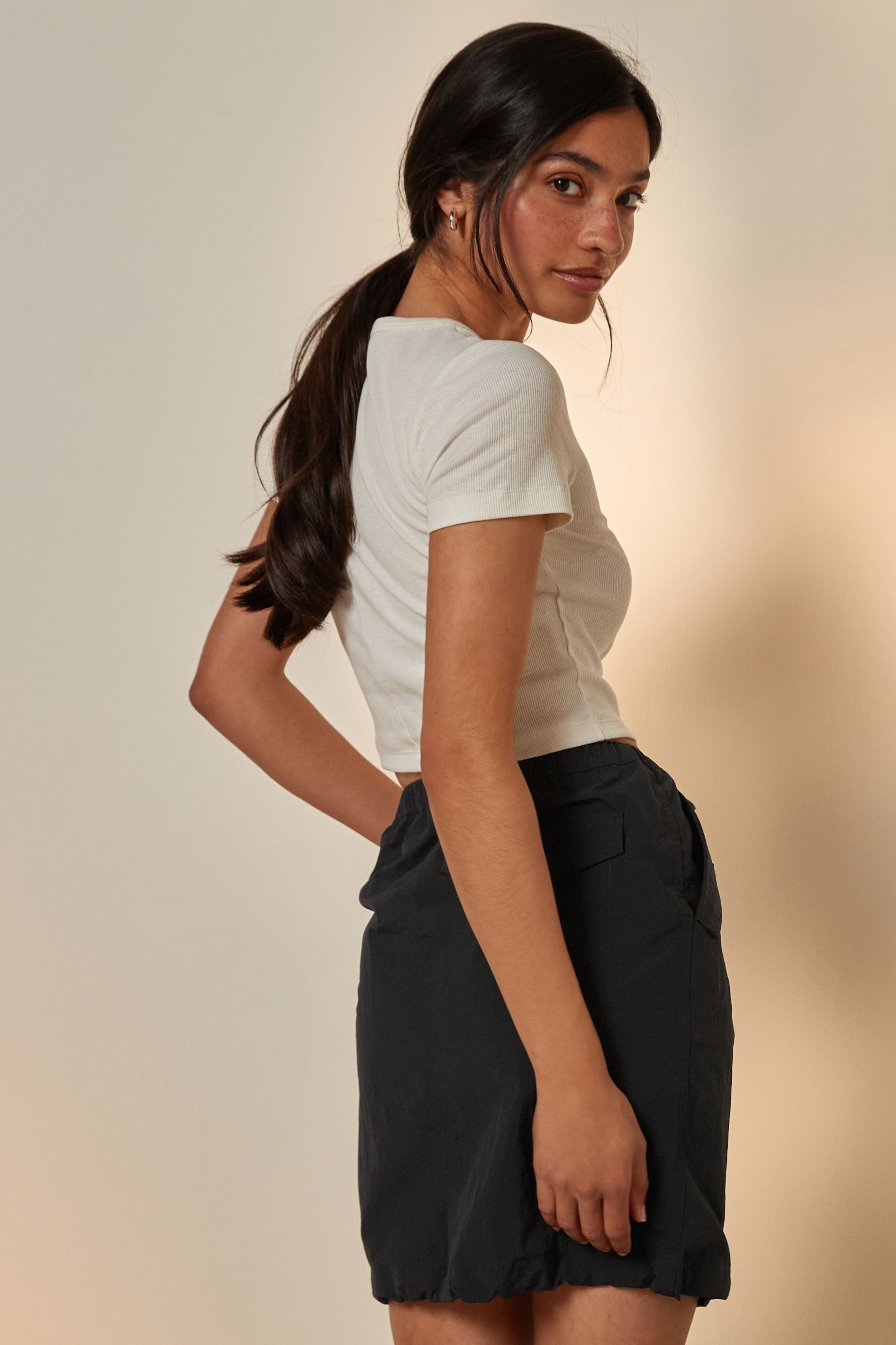 Next Minirock Cargo-Minirock – Petite (1-tlg) günstig online kaufen