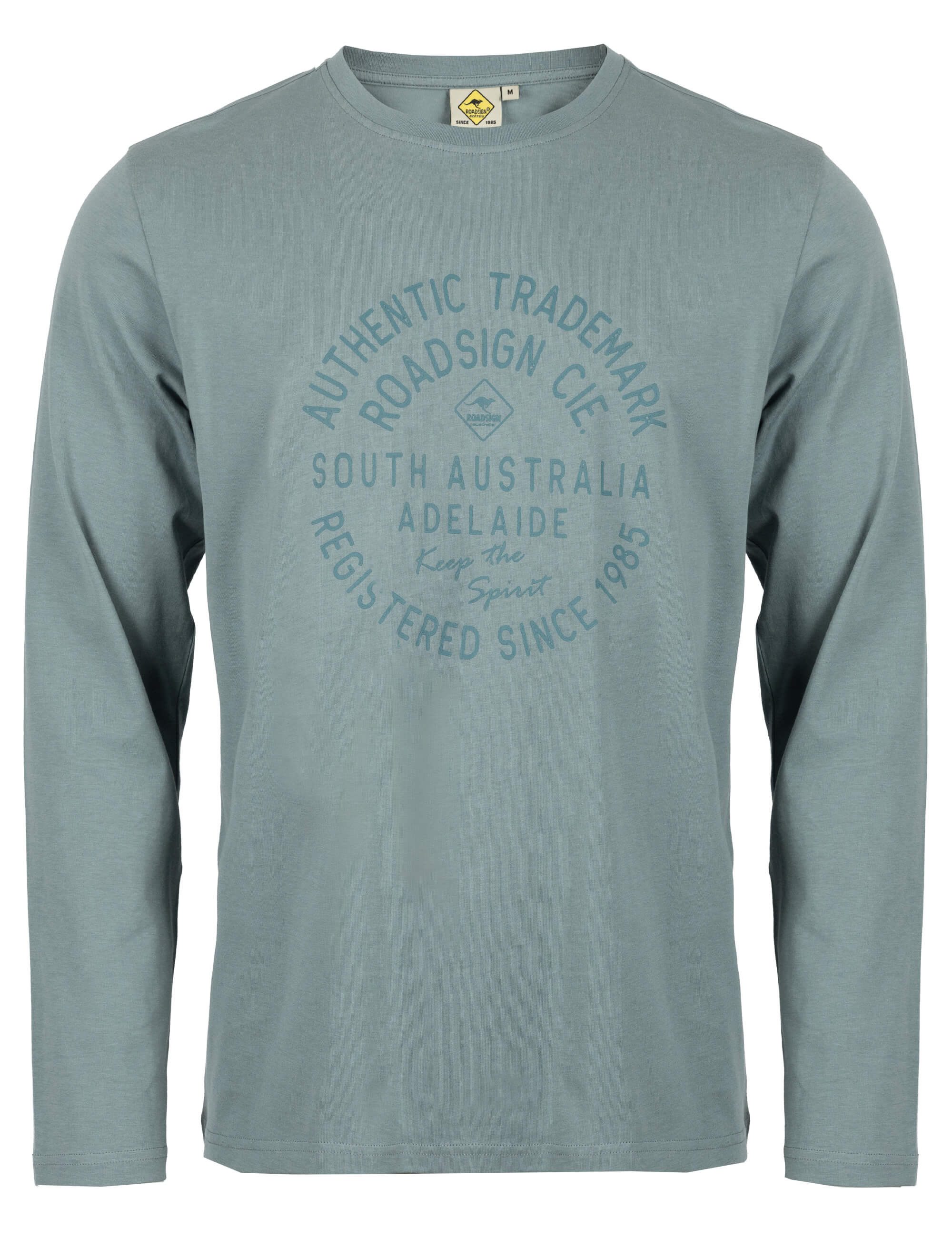 ROADSIGN australia Langarmshirt Trademark (1, 1-tlg., 1) mit Frontprint aus Baumwolle