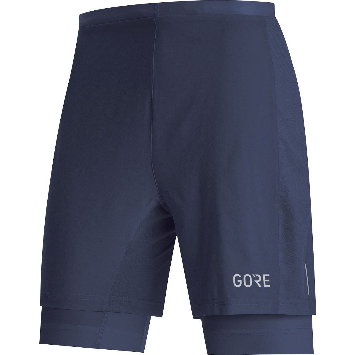 GORE® Wear Laufhose Gore Wear R5 2 in 1 Shorts Orbit Blue M