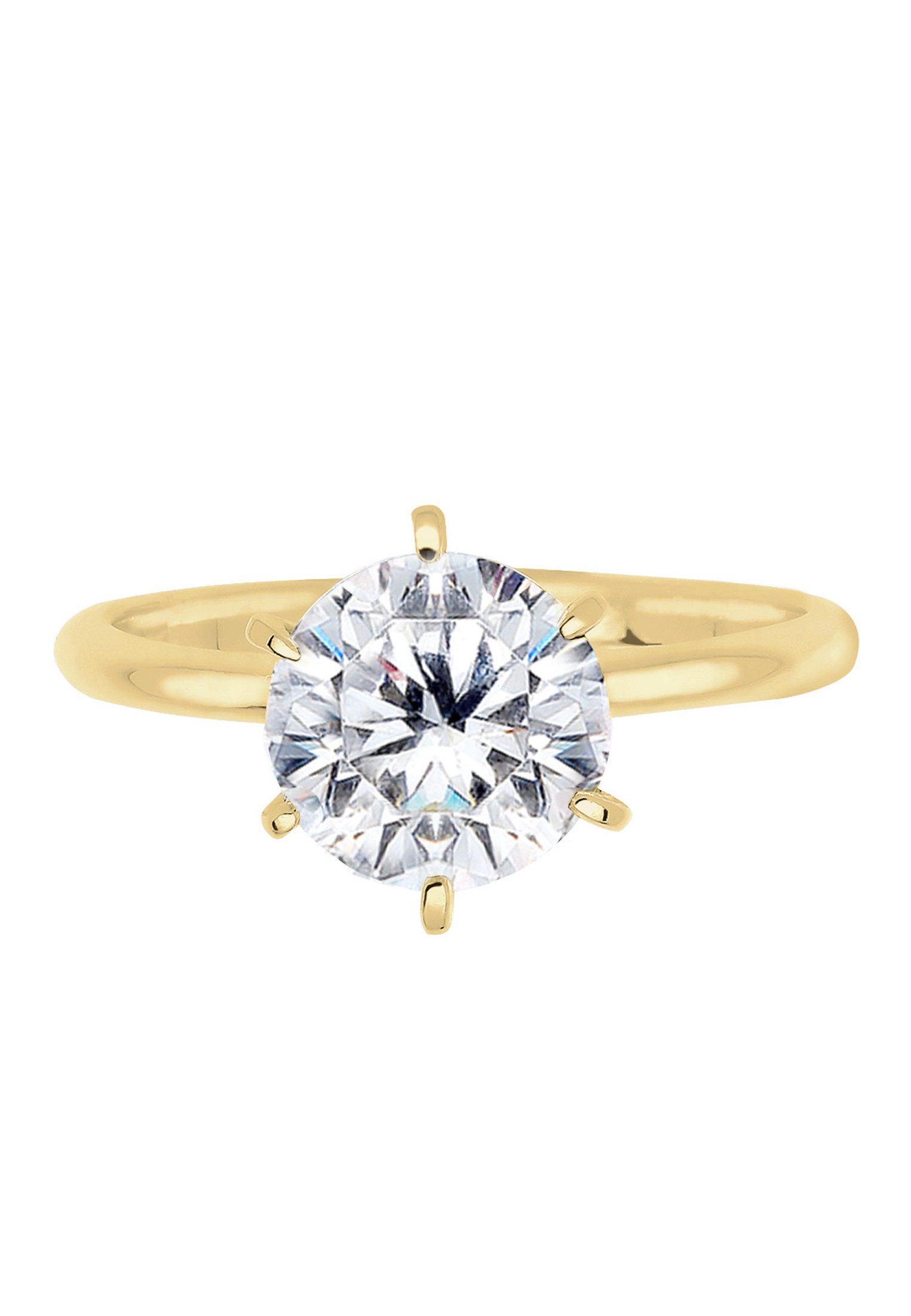 Elli Premium Fingerring Verlobungsring Zirkonia Weiß günstig online kaufen