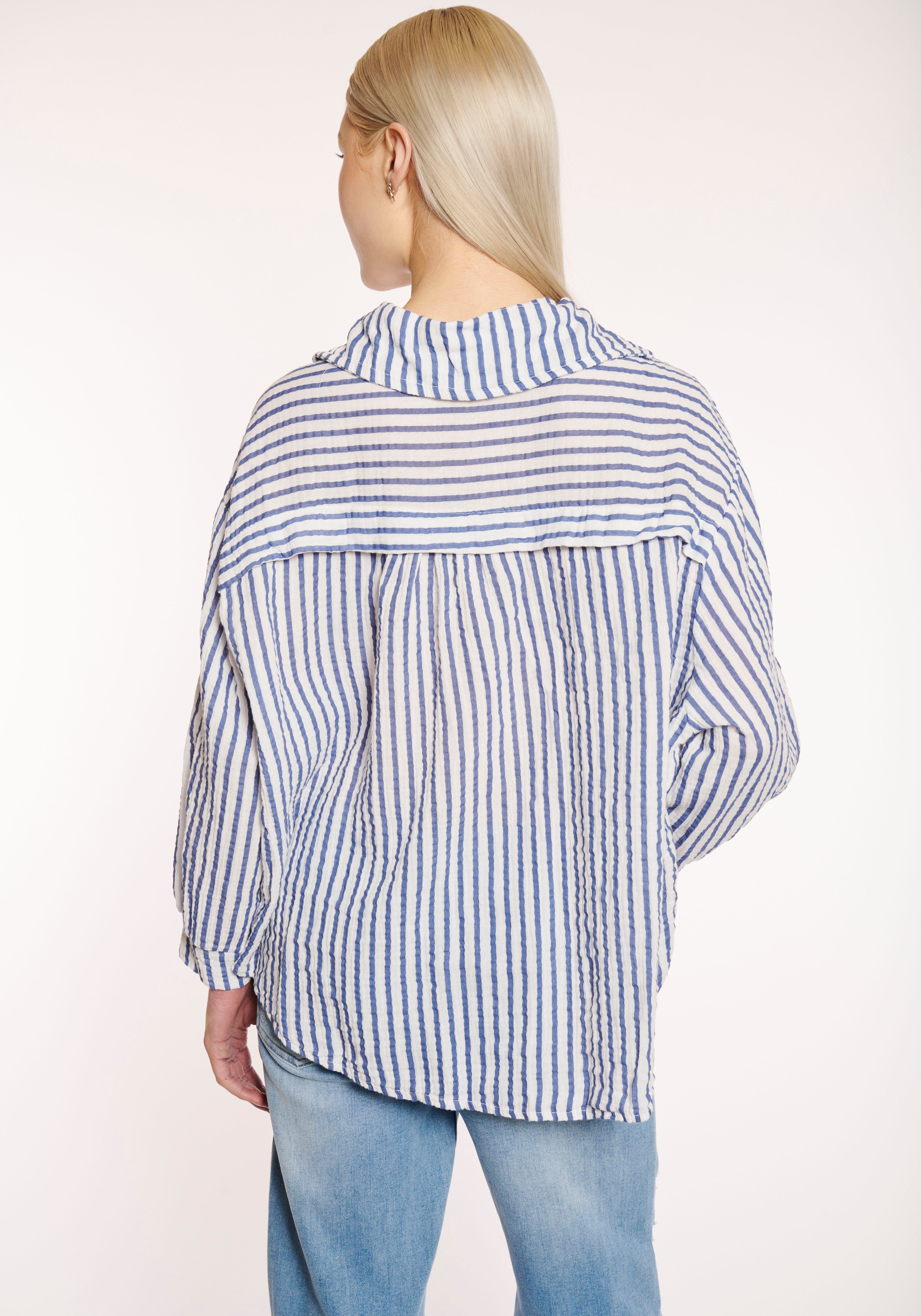 HaILY’S Hemdbluse LS C BL St44ripey günstig online kaufen