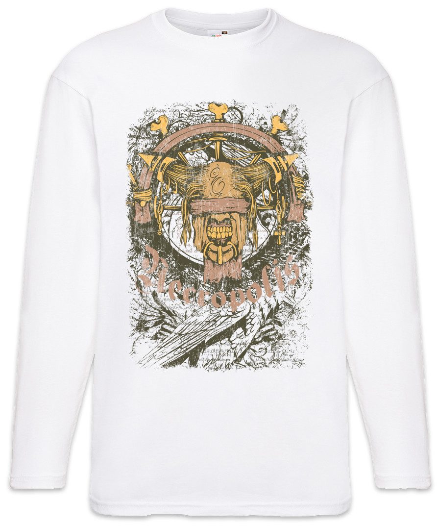 Langarmshirt Necropolis II Langarm T-Shirt Nekropole Zombie Zombies The Dead