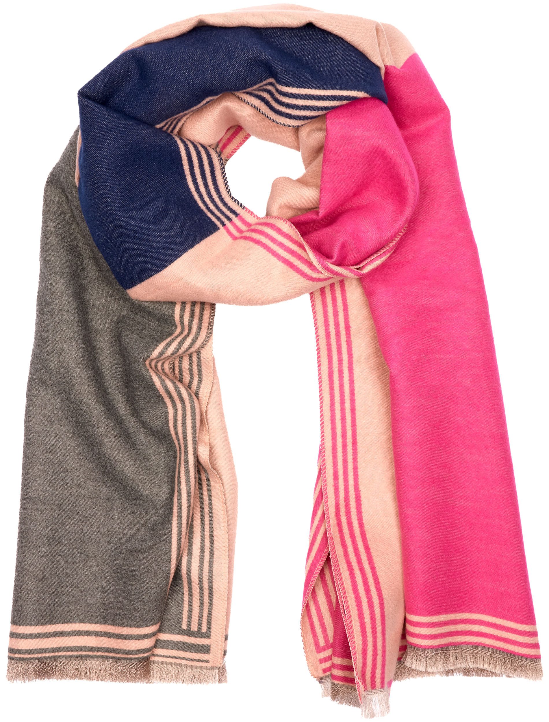BRUBAKER Schal Cashmirillo Damen Schal mit Quadrat Muster - Warm und Kuschelig, (1-St. Winterschal mit weichem Kaschmir-Gefühl), 70 x 200 cm - Damenschal für He – Bild 4 von 5