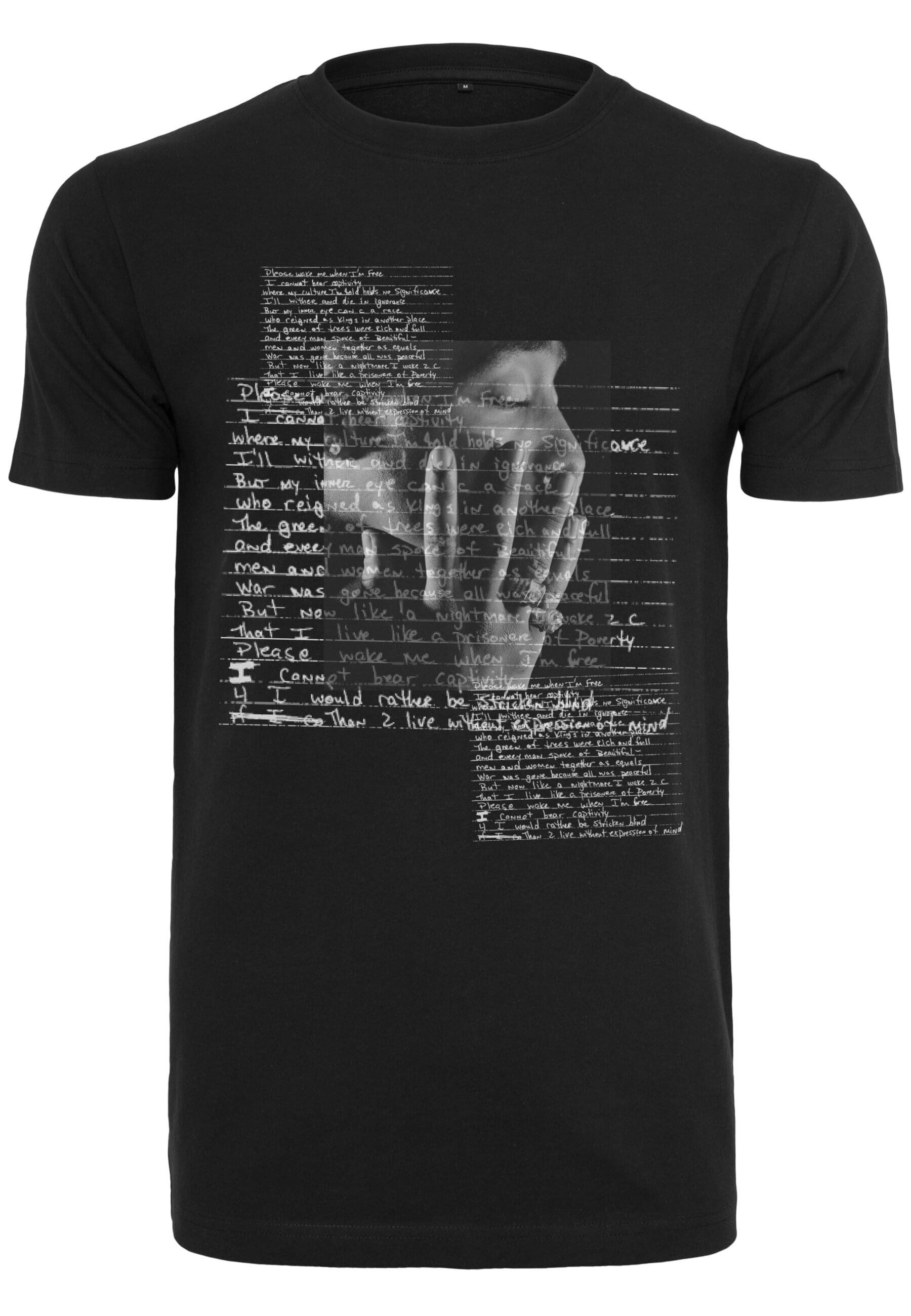 MisterTee T-Shirt MisterTee Herren Tupac Lyrics günstig online kaufen