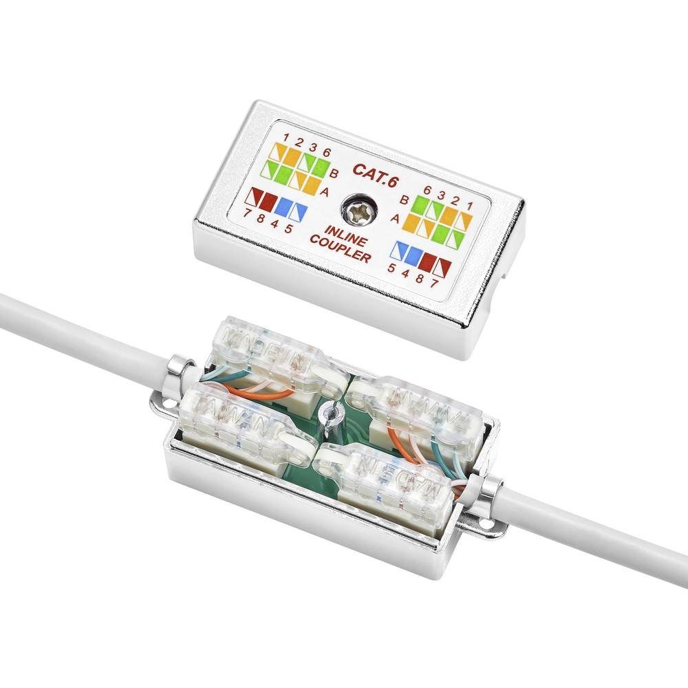 Renkforce Connection Box für CAT 6 werkzeugfrei Netzwerk-Adapter