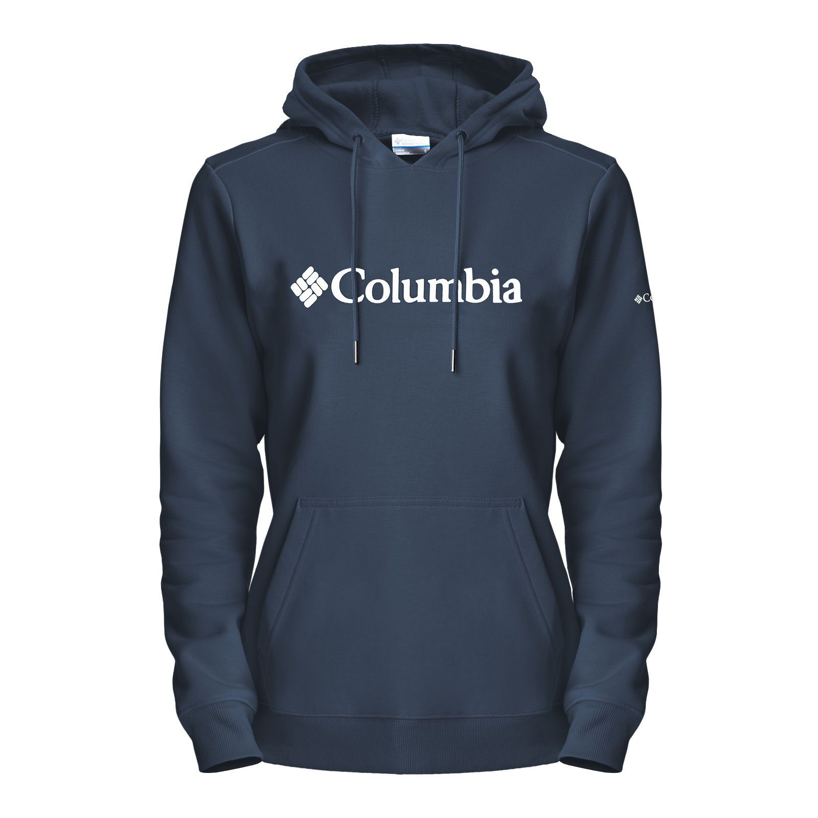 Columbia™ großer Logo Kängurutasche Hoodie Kapuzenpullover mit Columbia 469 nocturnal