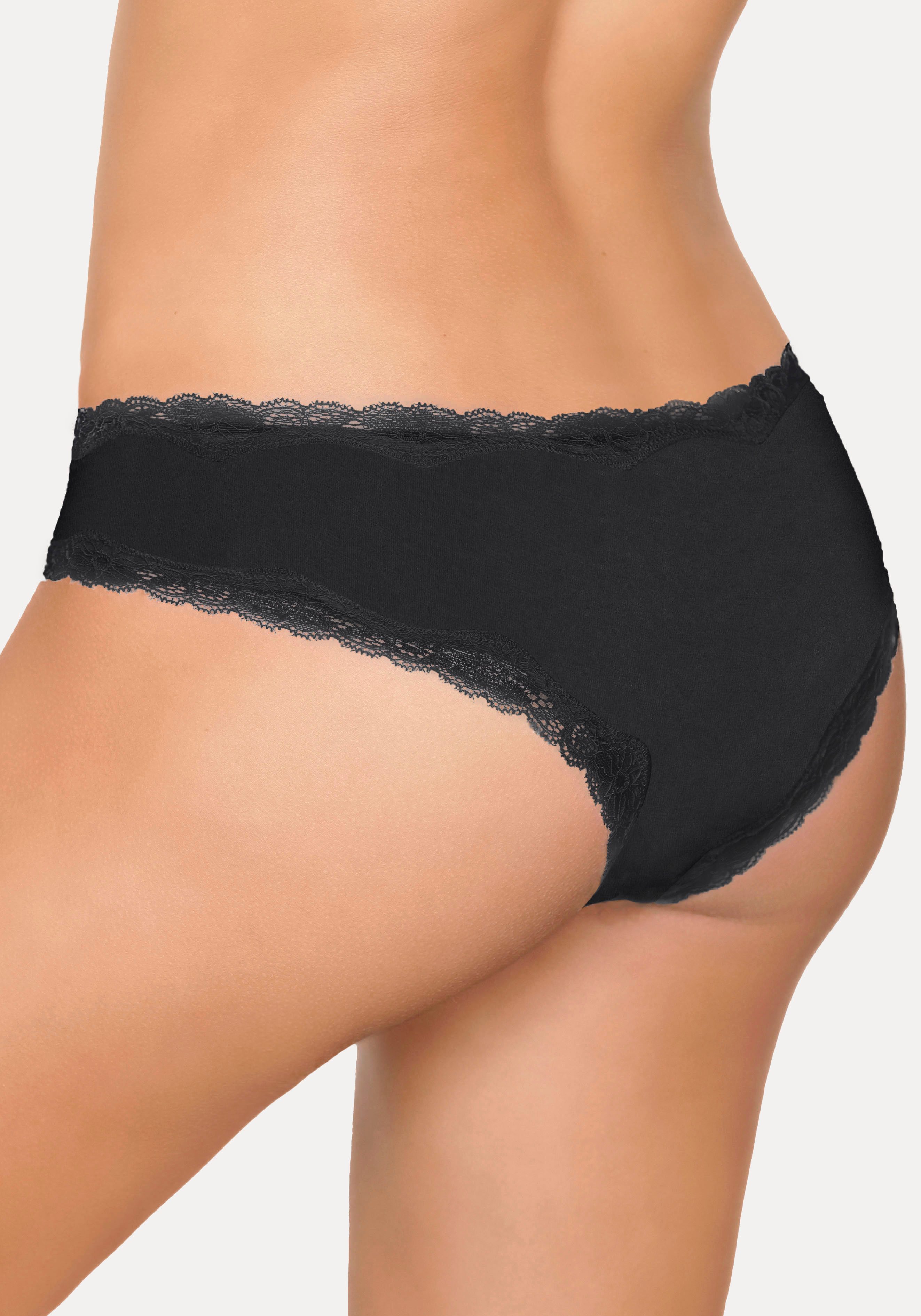 Vivance by Lascana Brasilslip (5er-Pack) aus elastischer Baumwolle – Bild 3 von 5
