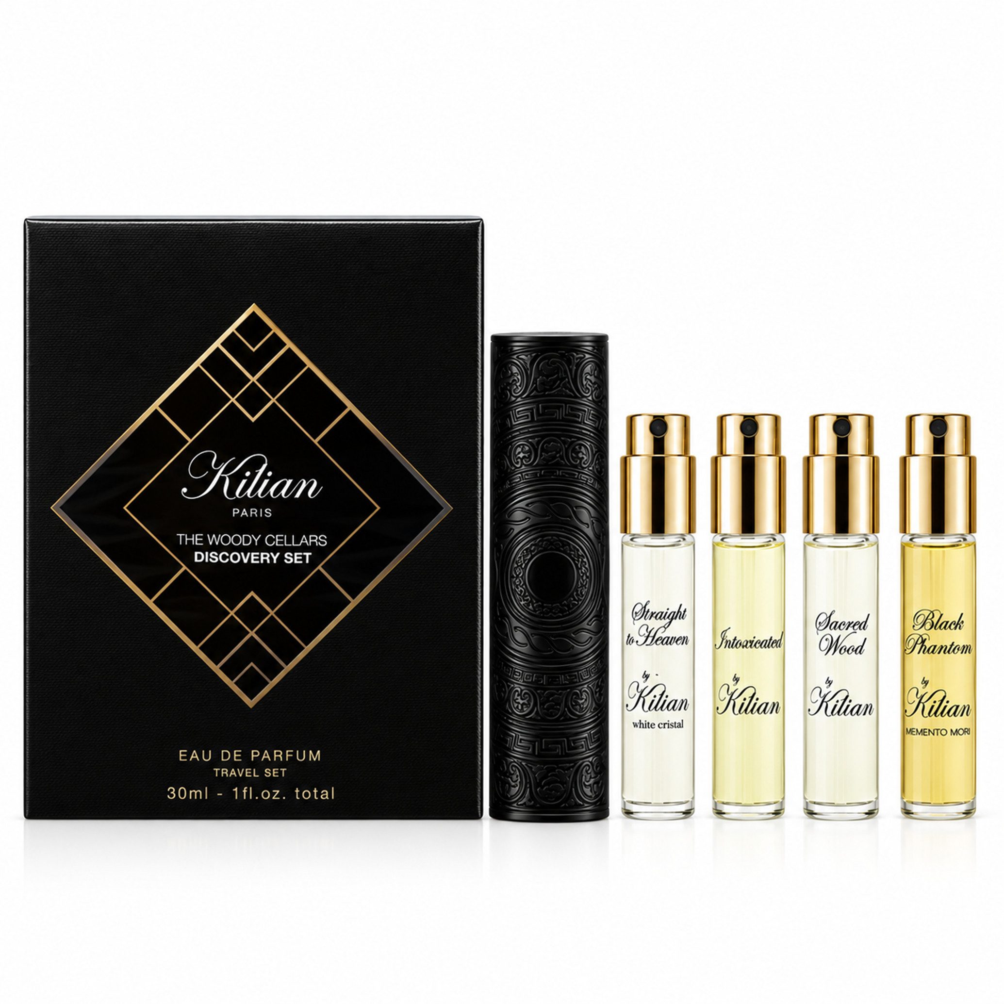 Kilian Eau de Parfum Kilian The Woody Cellars Travel Eau de Parfum 30ml 4 Refills