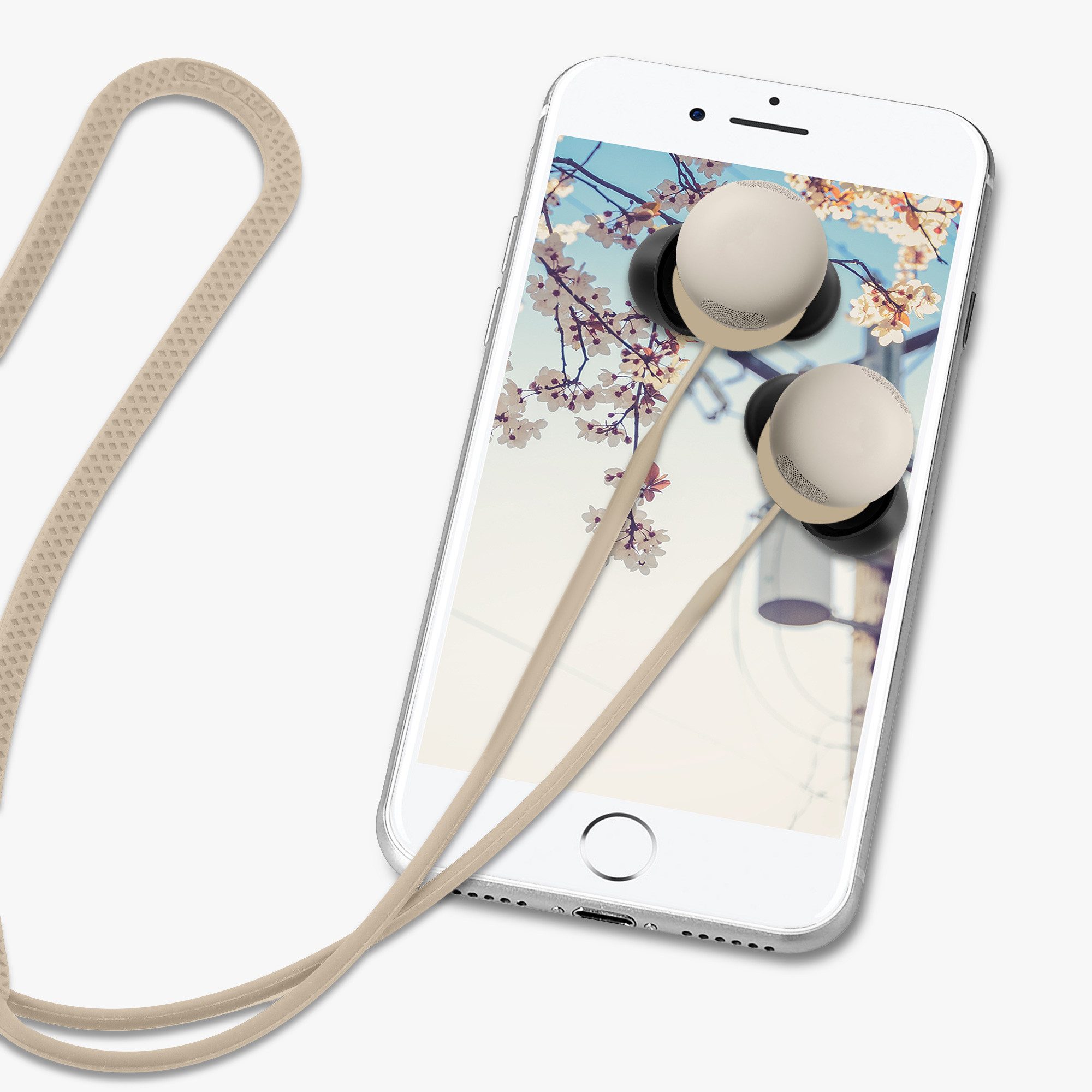 kwmobile Halteband für Google Pixel Buds Pro 2 Wireless Charger (1-tlg., Headphones Halter Band Strap)