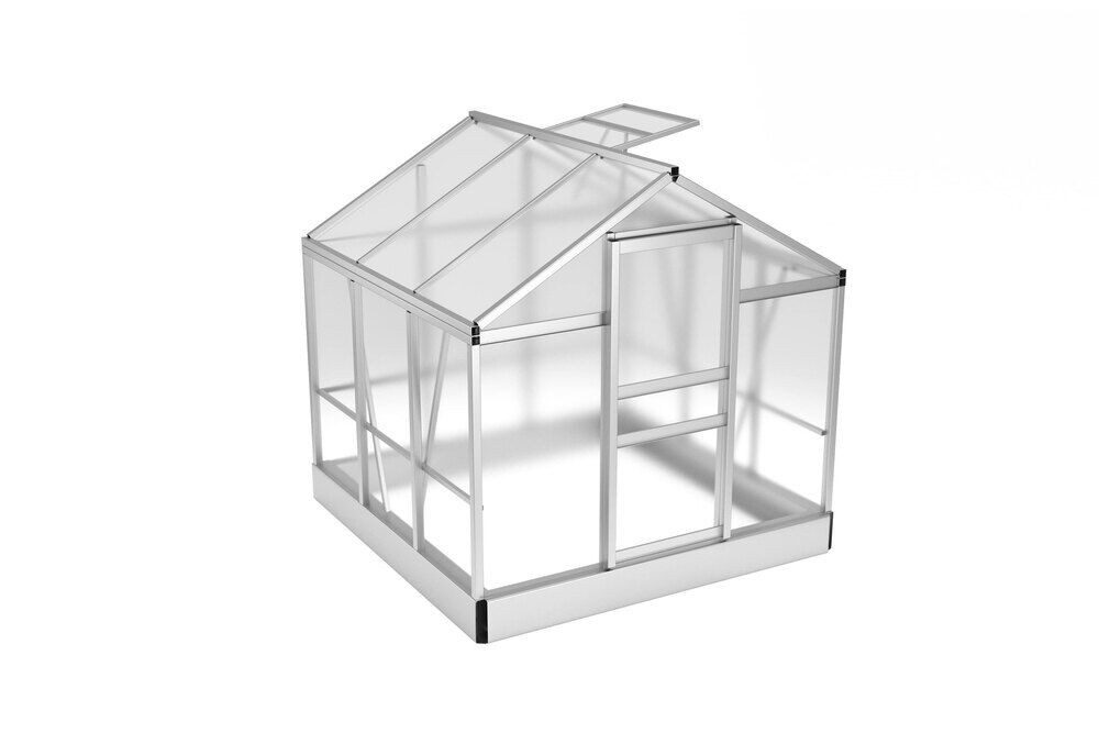 OUTFLEXX Gewächshaus silberfarben | Rab...