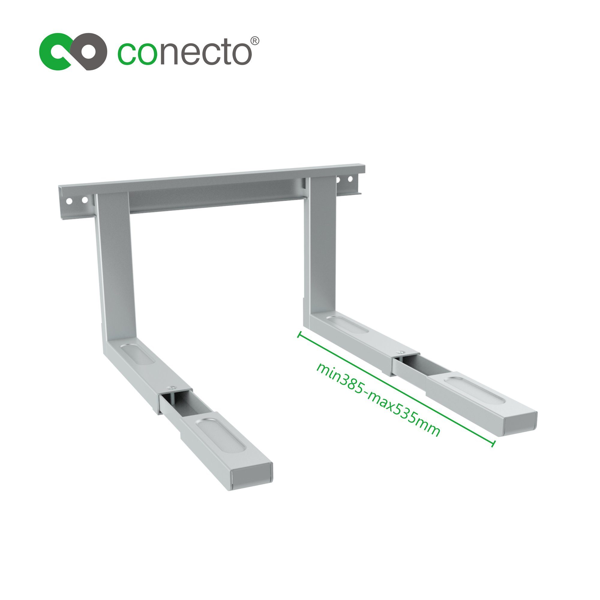 conecto Mikrowellen-Wandhalterung conecto CC50303 Universal-/Mikrowellenhalterung für Wandmontage Längen