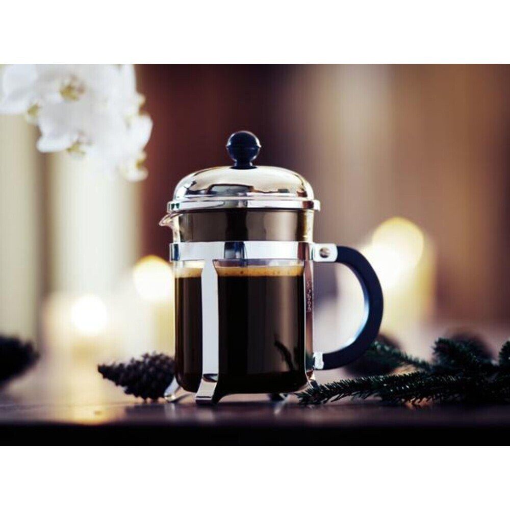 Bodum Kaffeebereiter, Kaffeebereiter, 0,5 l, Edelstahl, chrom