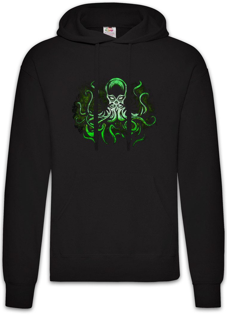 Hoodie Green Cthulhu Herren Hoodie Cthulhu Call Horror Arkham H. P. Lovecraft