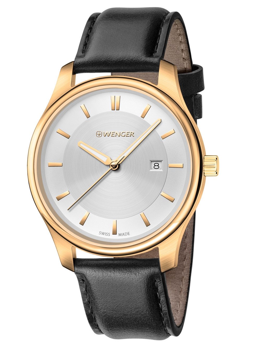 Wenger Quarzuhr Wenger 01.1421.101 City Classic Damen 34mm 3ATM Wenger 01.1421.101 City Classic Damen 34mm 3ATM